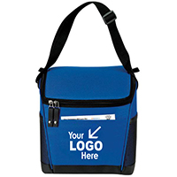 6 Pak Cooler w/ Front & Side Pockets
